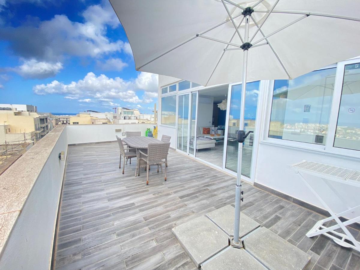 Appartamento Penthouse "Maltese Scent" Mellieħa Esterno foto